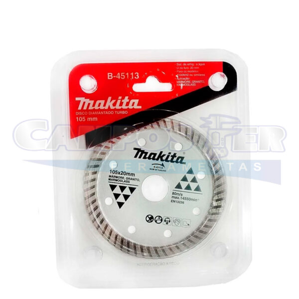 Disco Diamantado Turbo Makita B-45113 - Image 2